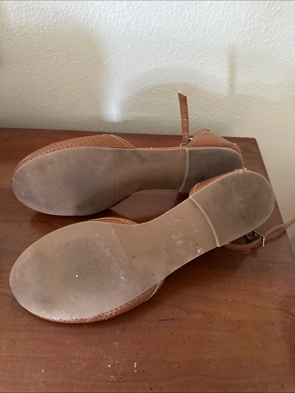 Steve Madden Women’s Ankle-Strap Flats in Brown - Picture 3 of 3